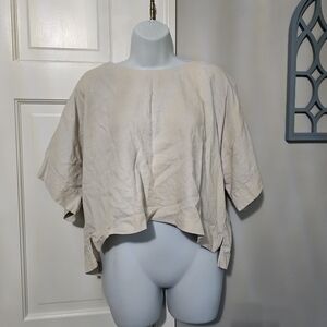 DKNY Women's Beige Blouse